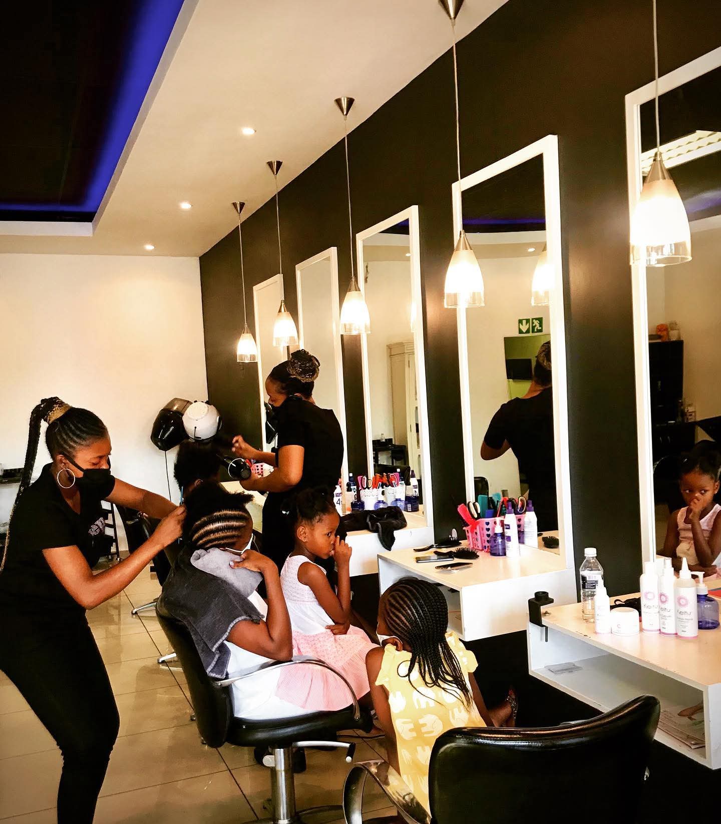 Recent beauty work by the Nenekazi stylist team
