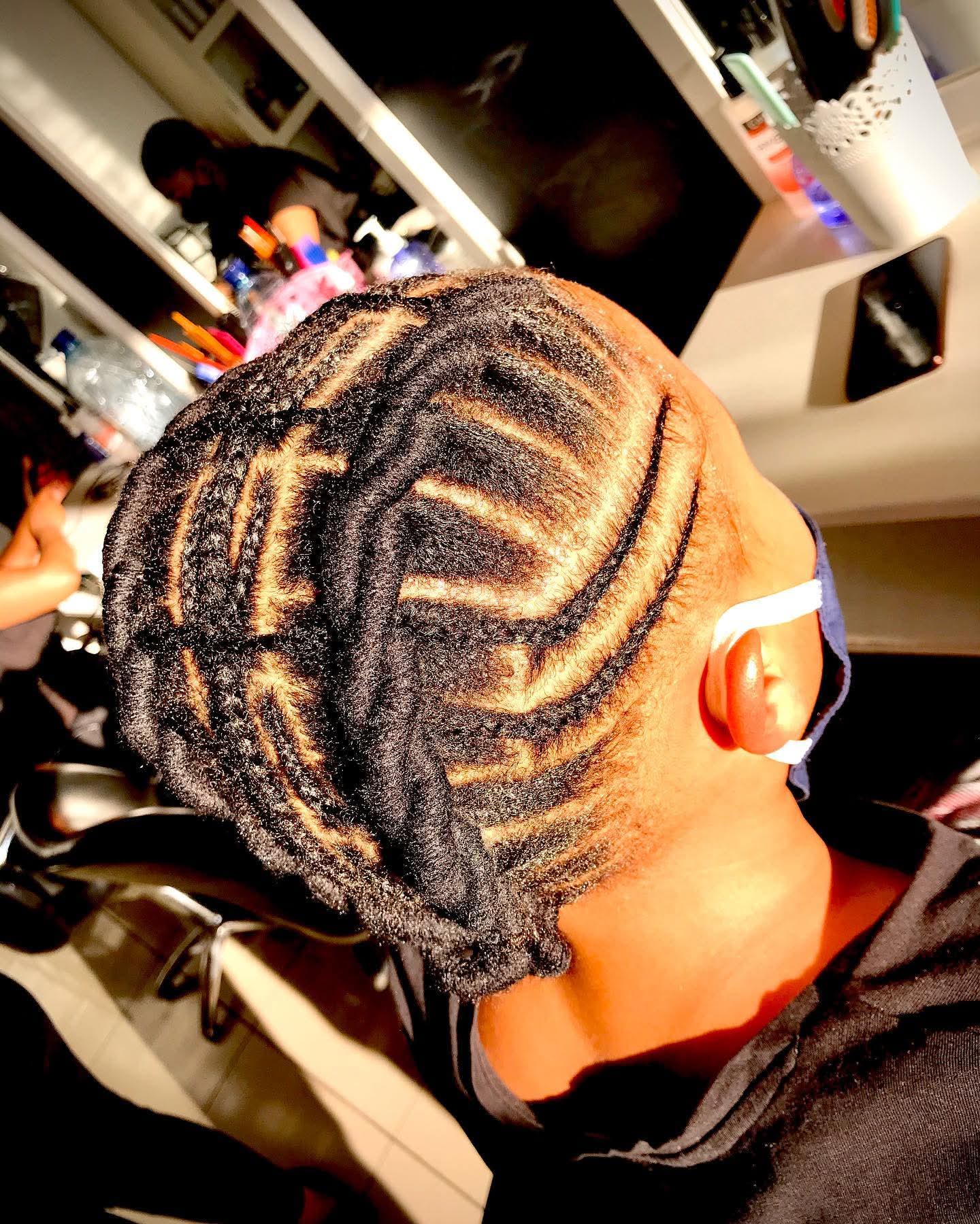 Salon transformation captured at Nenekazi Hair & Beauty Lounge